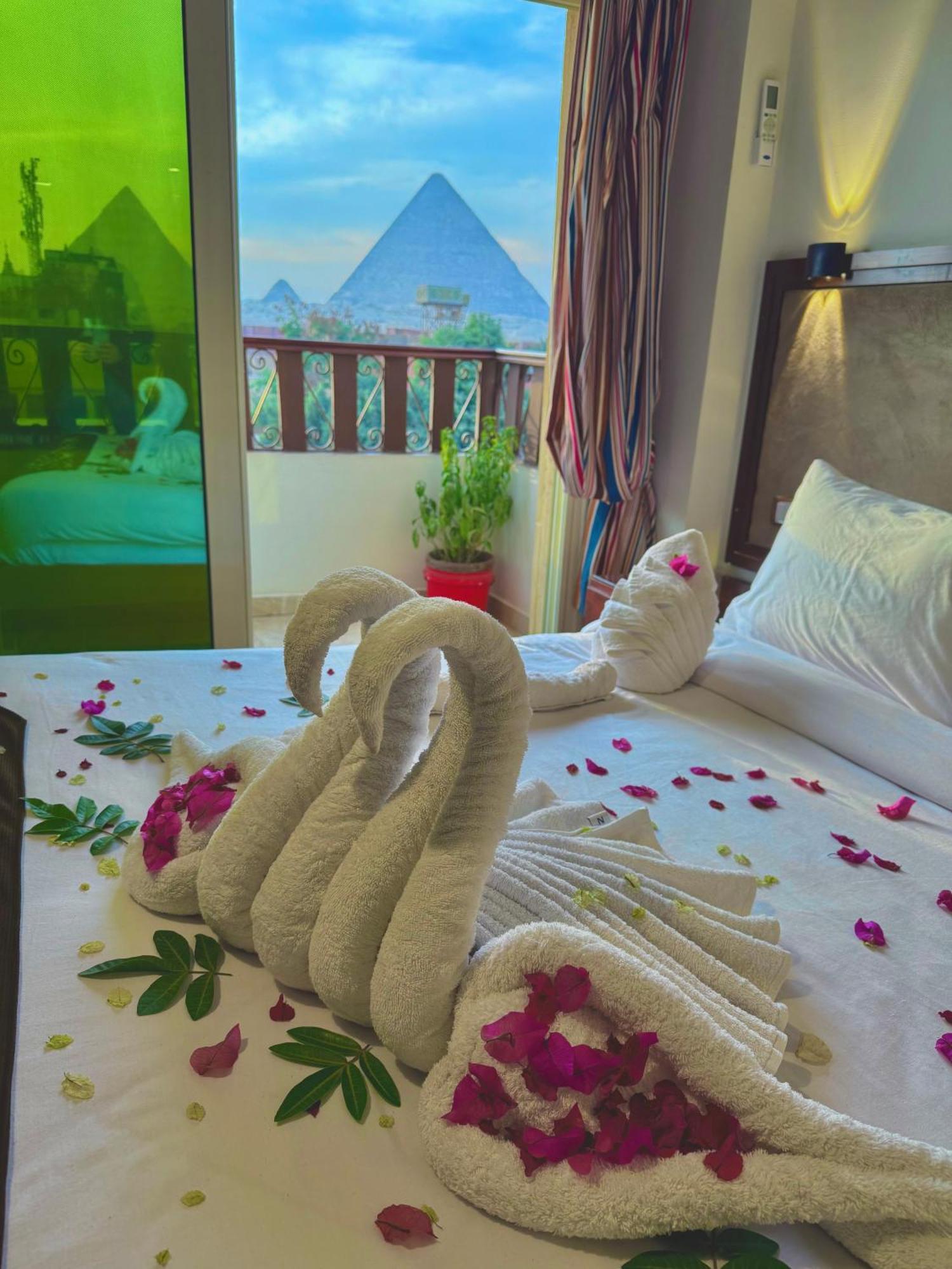 Flower Pyramids Inn Kafrat al Jabal Luaran gambar