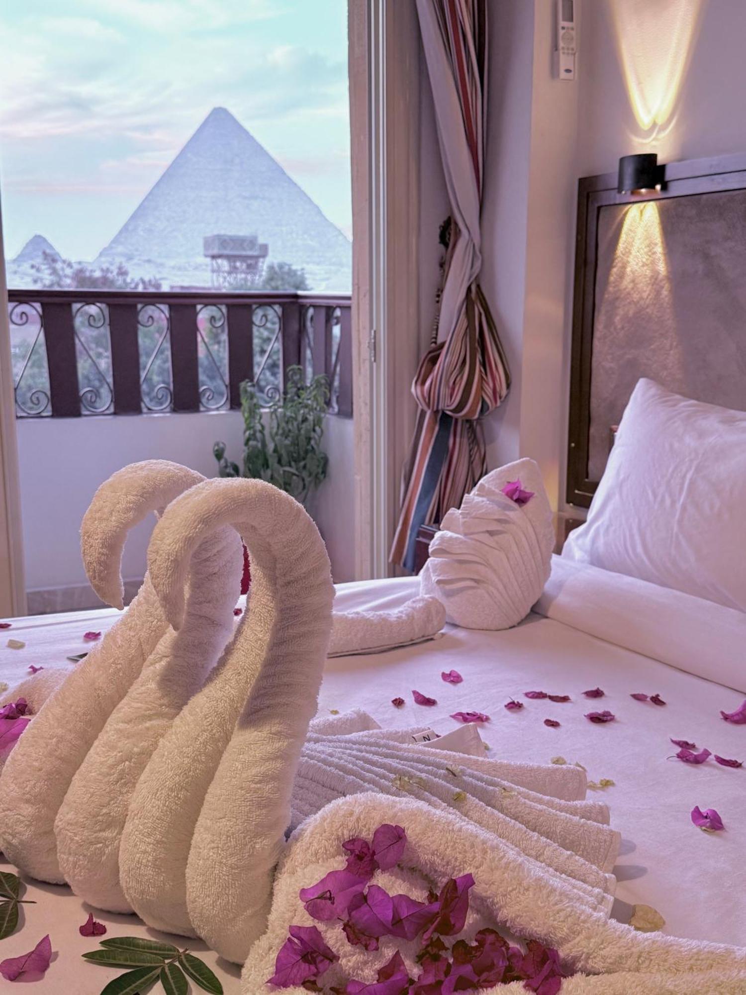 Flower Pyramids Inn Kafrat al Jabal Luaran gambar